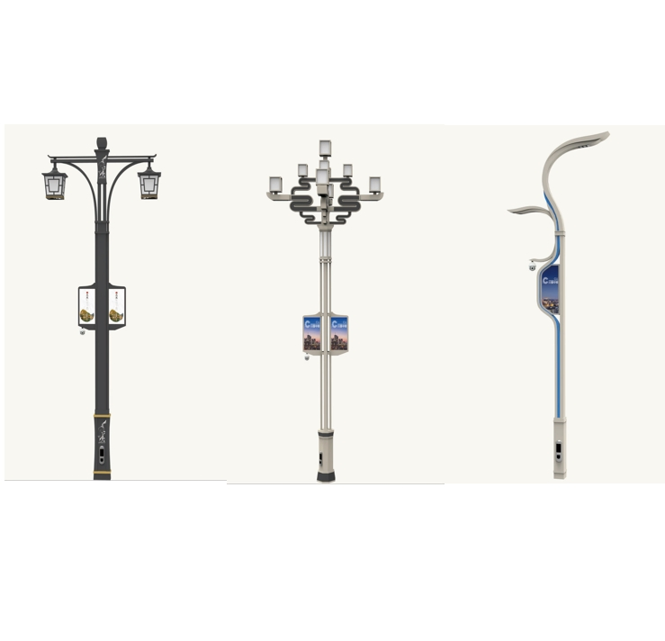 Smart Solar Street Light with EV Charging Station