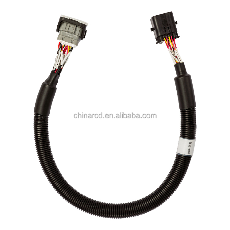 New Energy Bus Auxiliary Lighting Wiring Loom, Heavy Duty Waterproof for Large EV Coach Interior Lamp OEM
