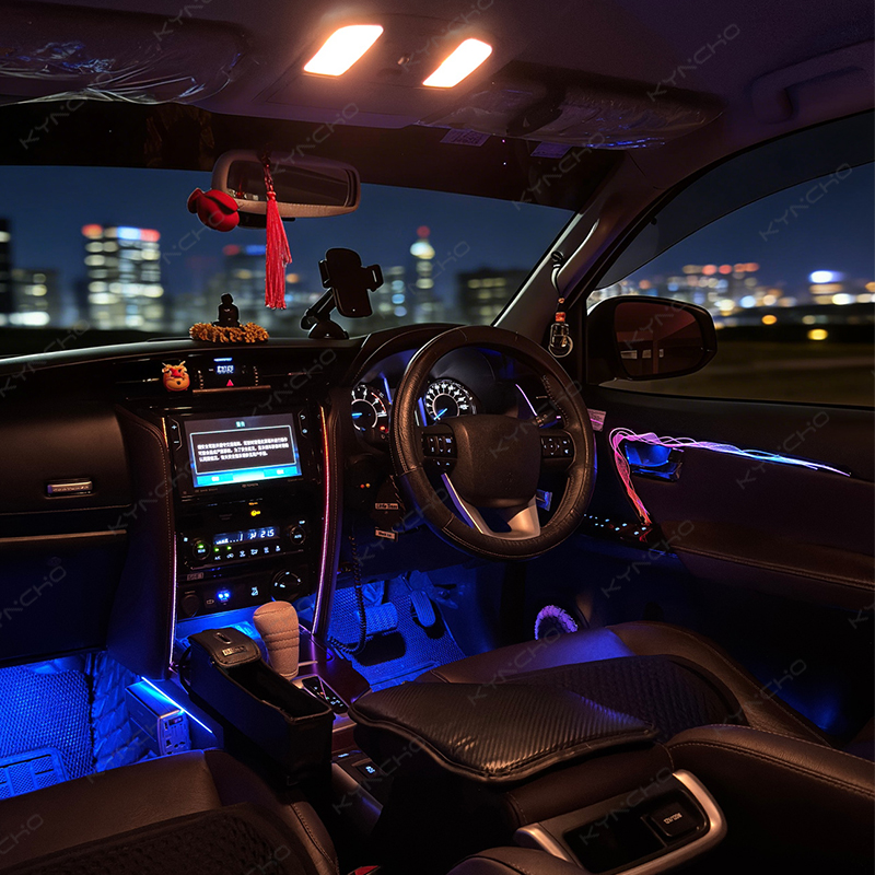For Toyota FORTUNER LED Car Ambient Light Friendly Symphony Changing Enhanced Interior Visibility Automotive Ambient Lighting