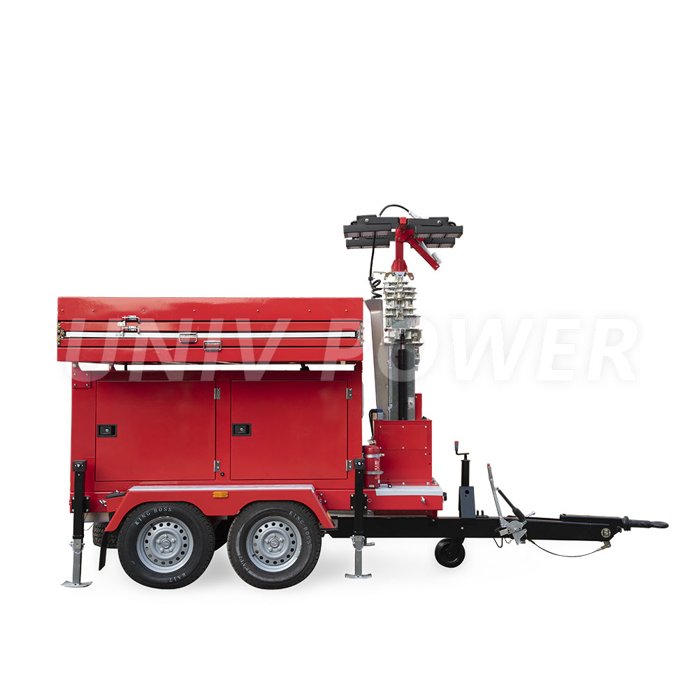 Smart Autonomous Tracking 2026 Outdoor Mobile CCTV and Light Tower with Efficient Solar Power Block Color for Wildlife Corridor
