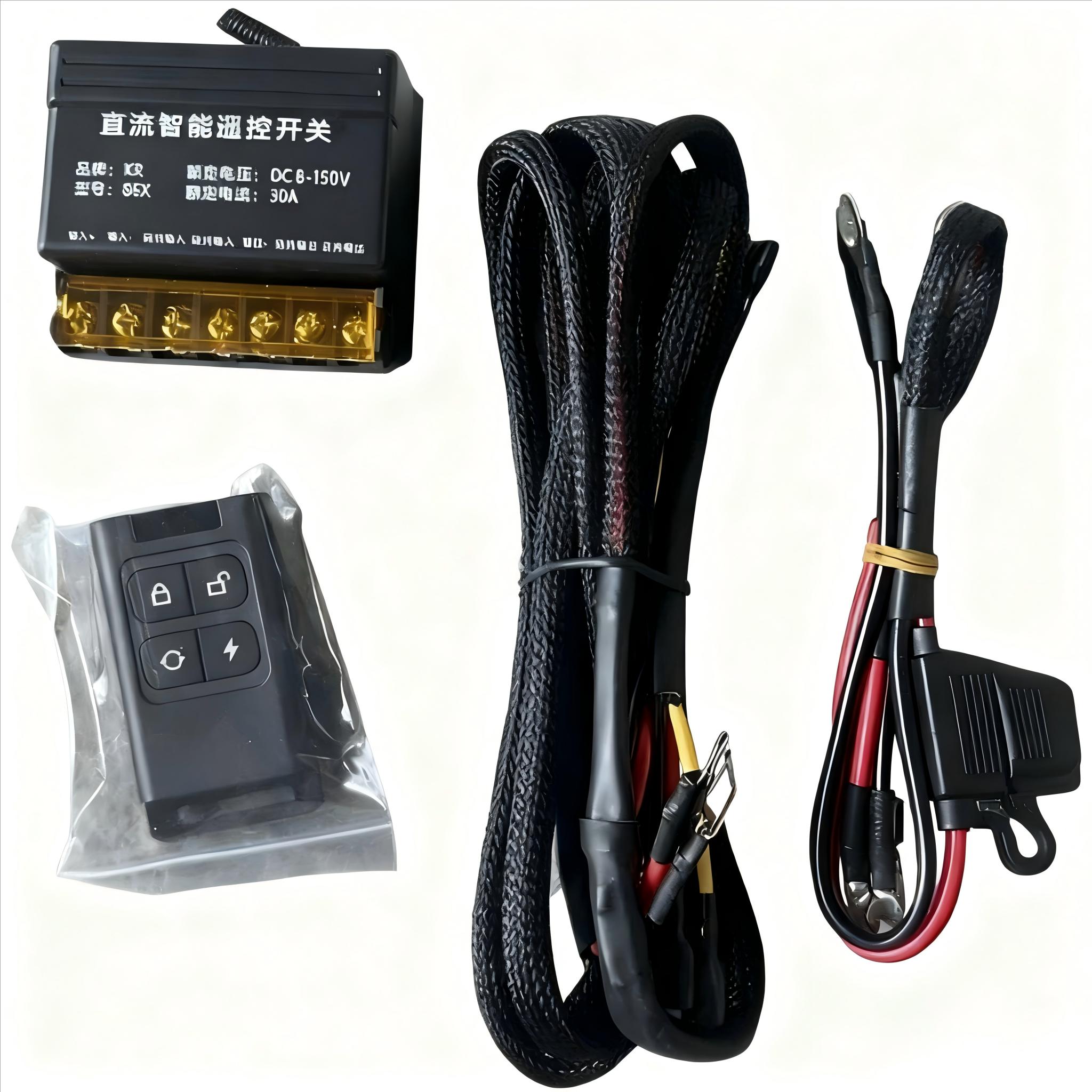 Laser Cannon Spotlight LED Headlight Kit 12V-60V 65W 6-Bead Waterproof for Electric Vehicle (EV) Headlight Retrofit
