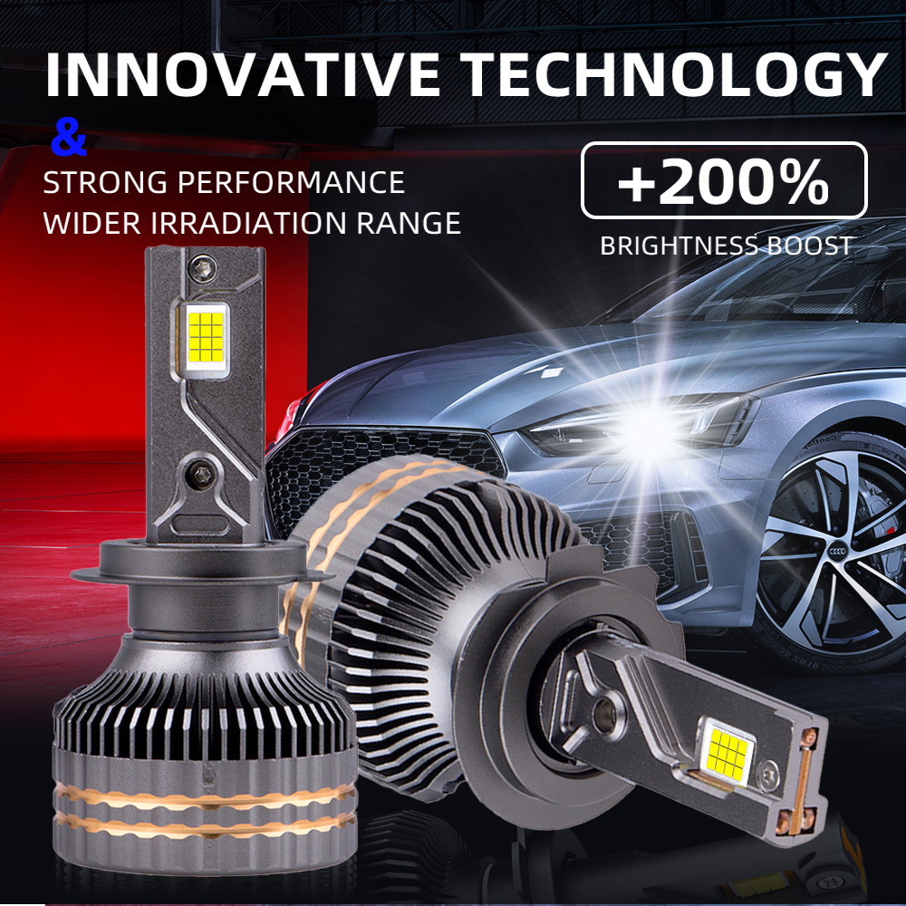 400W 50000LM H7 H4 H11 Led Headlight Canbus 6500K Super High Power 12V 9005 9006 H7 H4 H11 Universal Car Headlight
