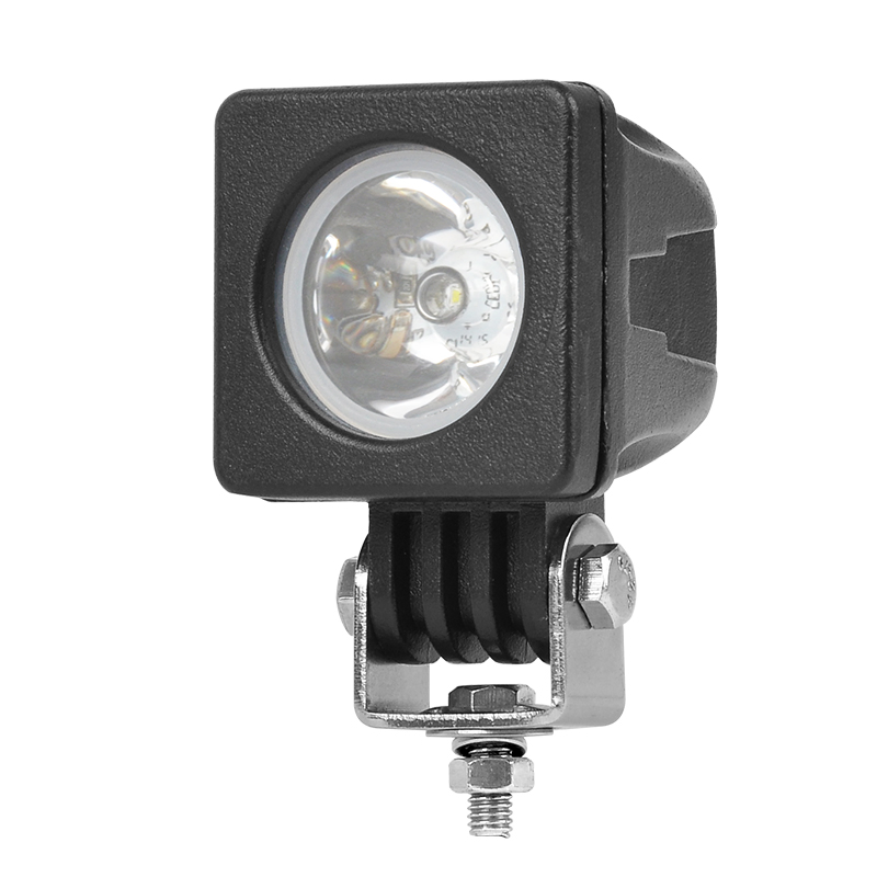 2" Scooter Motorcycle Bike Bicycle 10W Square LED Work Lighting, Auto Car ATV UTV Driving Light, Mechanical Equipment Working Lamp