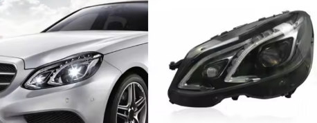 WELIFTRICH New Adaptive LED Headlight 6000K High/Low Beam 36V 6000 lm Mercedes-Benz E-Class W212 2010-2016 OEM 2128202339