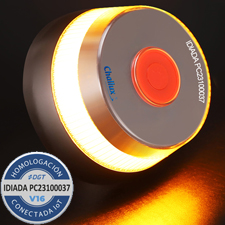 DGT homologated emergency light