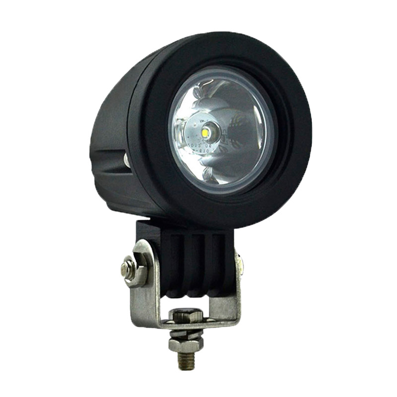 Motorcycle Parts 2inch 10W Round Small Front Spot Flood Driving LED Head Light, Car Electric Bike Bicycle Work Lighting Fog Lamp Factory Wholesale