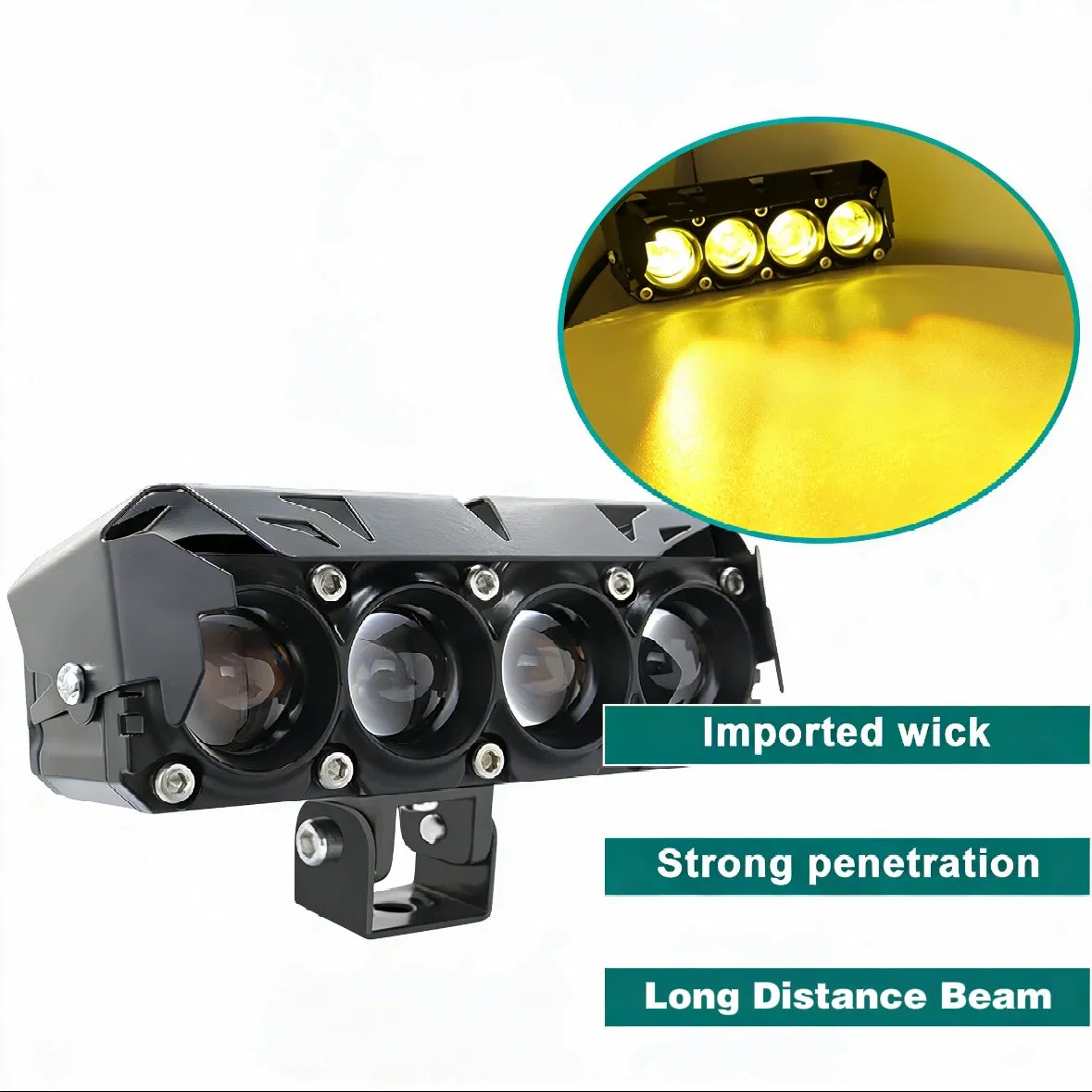 20W Dustproof LED Headlight for Electric Scooter Easy Install