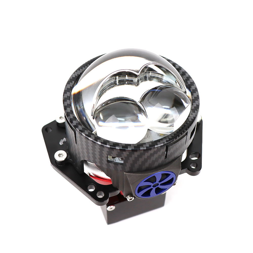 80w 8000lm Automotive Lighting Accessories Laser Bi Led Projector 3 Inch Led Lens Headlight P92 Led Laser Lens Lamp