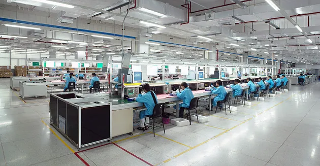 Factory Production Line Display 2