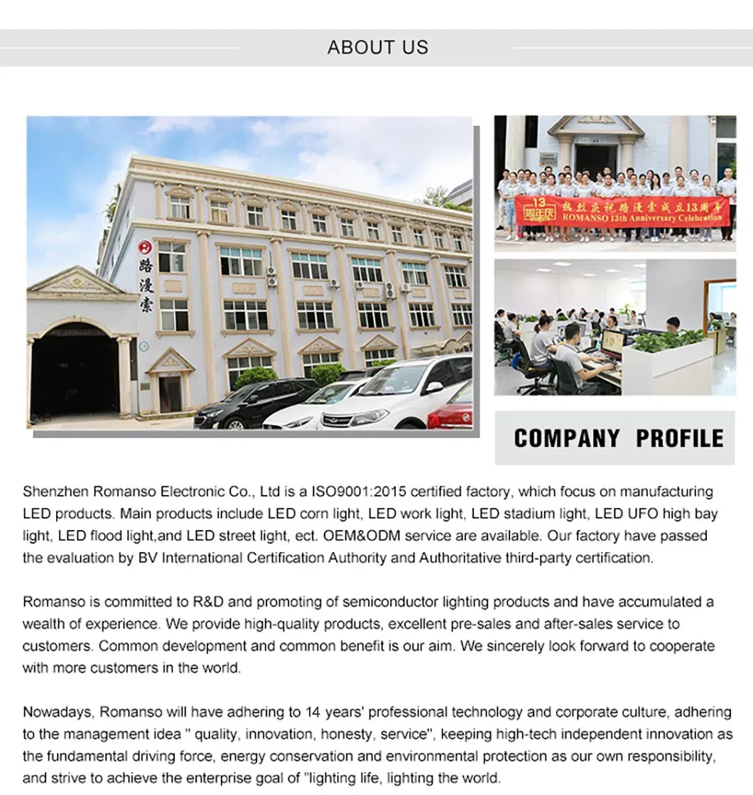 LED Dock Lighting Quality Control