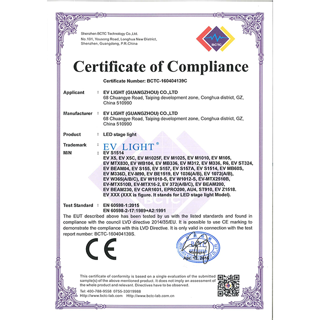 Certification