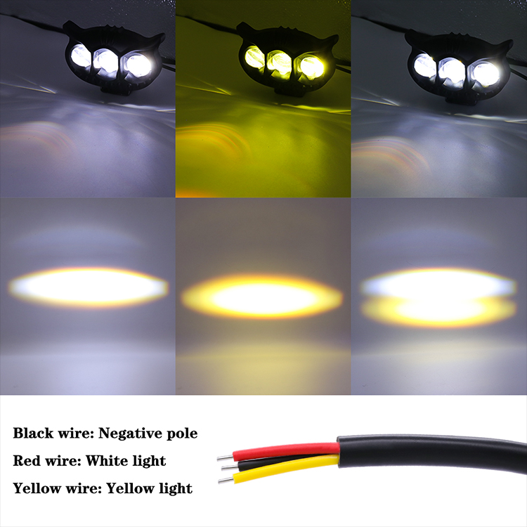 Motorcycle Car LED Headlight Show 3