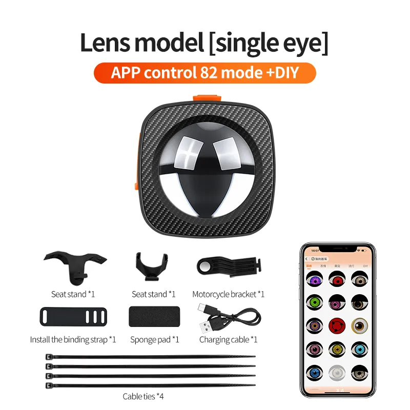 Best APP Controlled Devil Eyes Tail Light