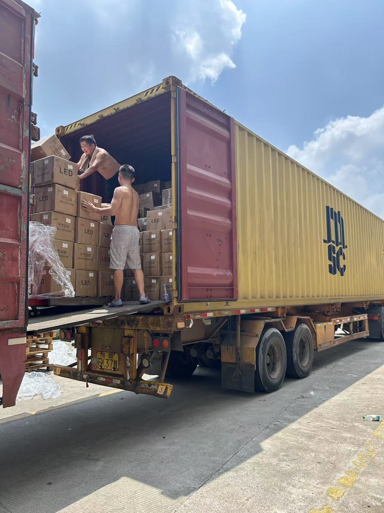 Container loading
