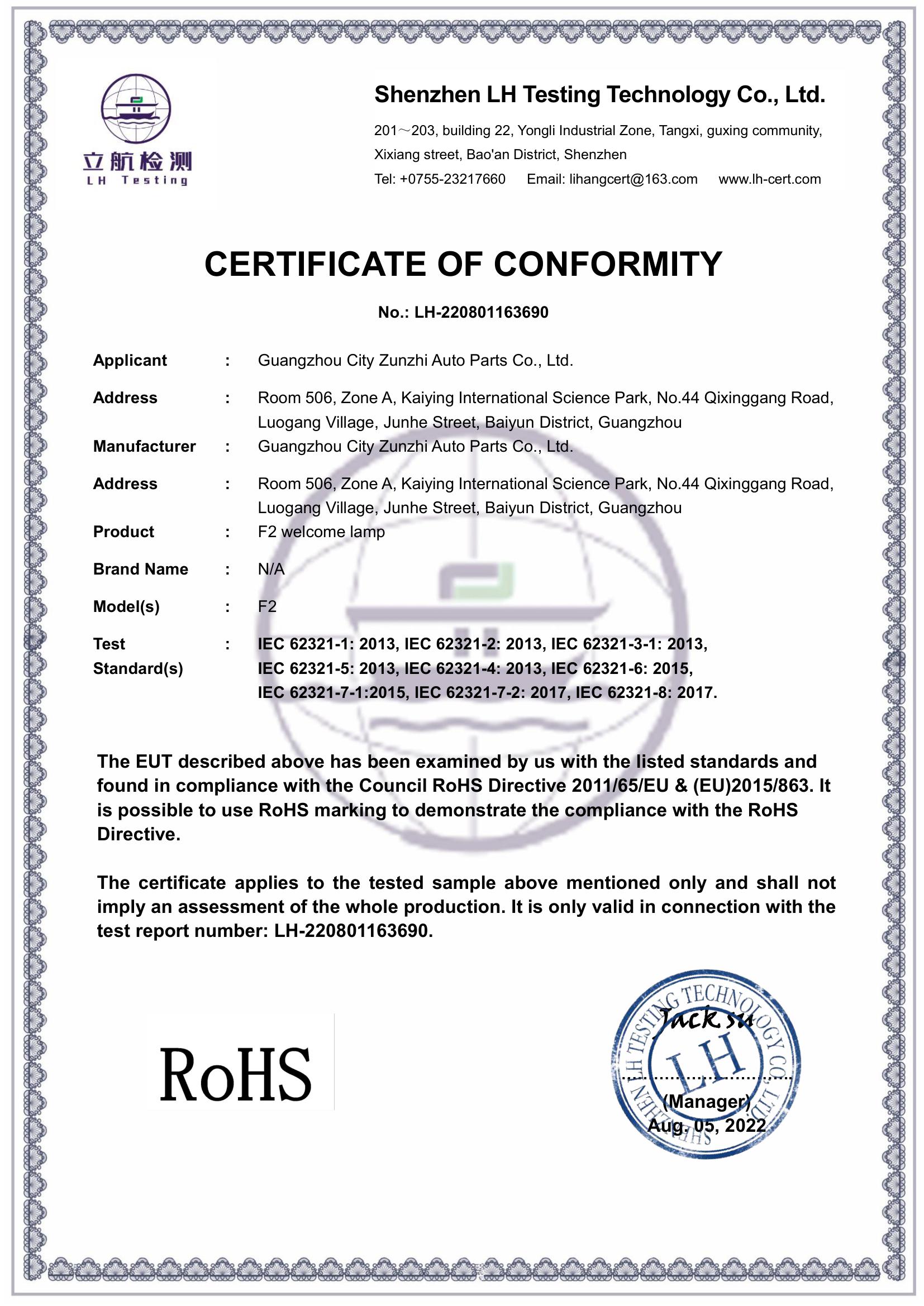 Certification 2