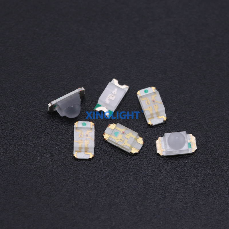 XINGLIGHT 1206 Reverse Mount LED Chip Ice Blue Red Yellow Green White Orange Warm White Amber SMD 1206 Side View LED
