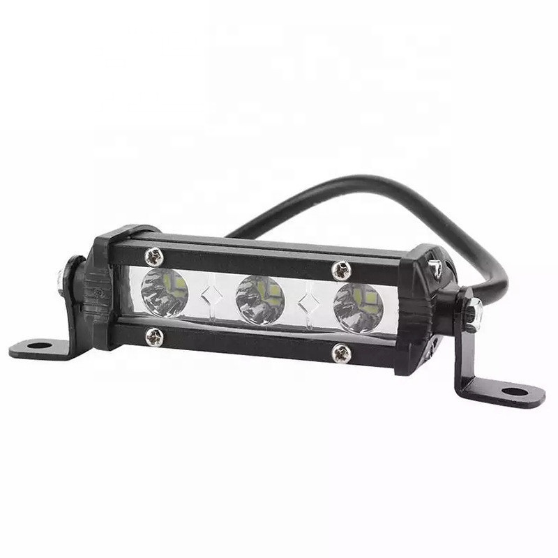 Mini Slim Car Led Work Lighting Bar DRL LED Driving Fog Lamp for Off Road SUV ATV Truck Vehicles Car External Accessories Lights
