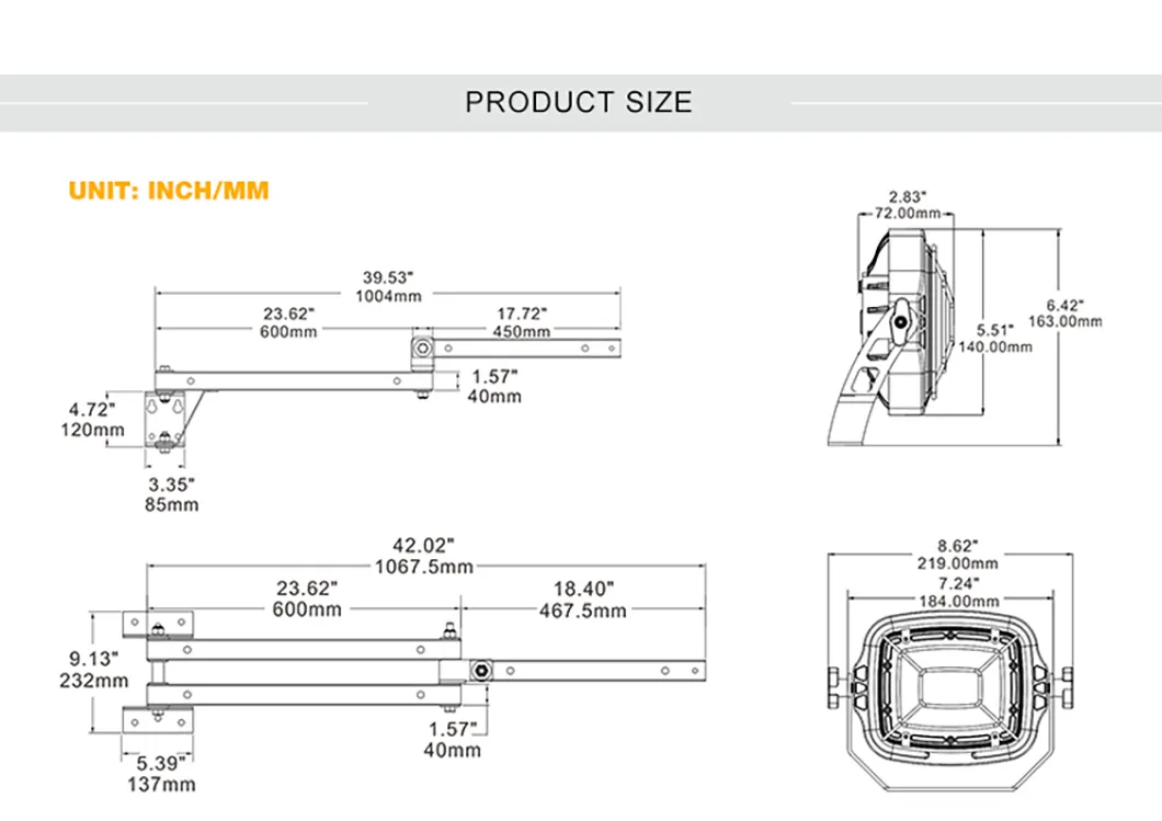 LED Dock Lighting Features