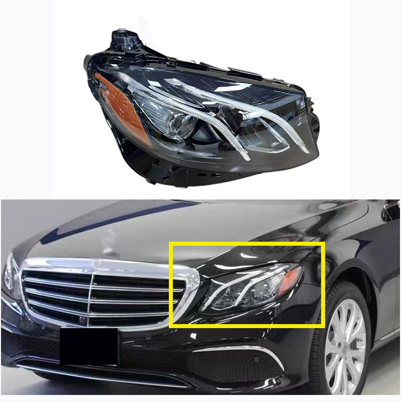 W213 LED Headlight Angle 1