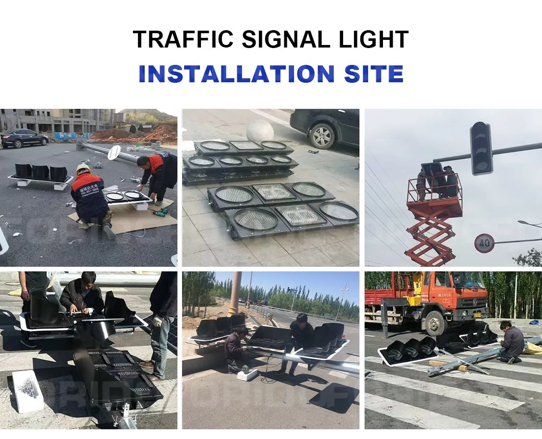 Energy-Efficient LED Traffic Light with Red/Green Countdown