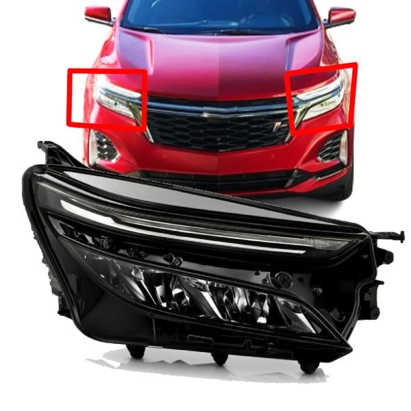 Front Lamps with High Brightness LED and Dynamic Turn Signal