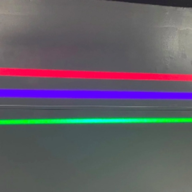 Automatic Shift Three Colors Green Red Blue Virtual Laser Warning Lamp for Industrial Sites Vehicle Pedestrians Safety