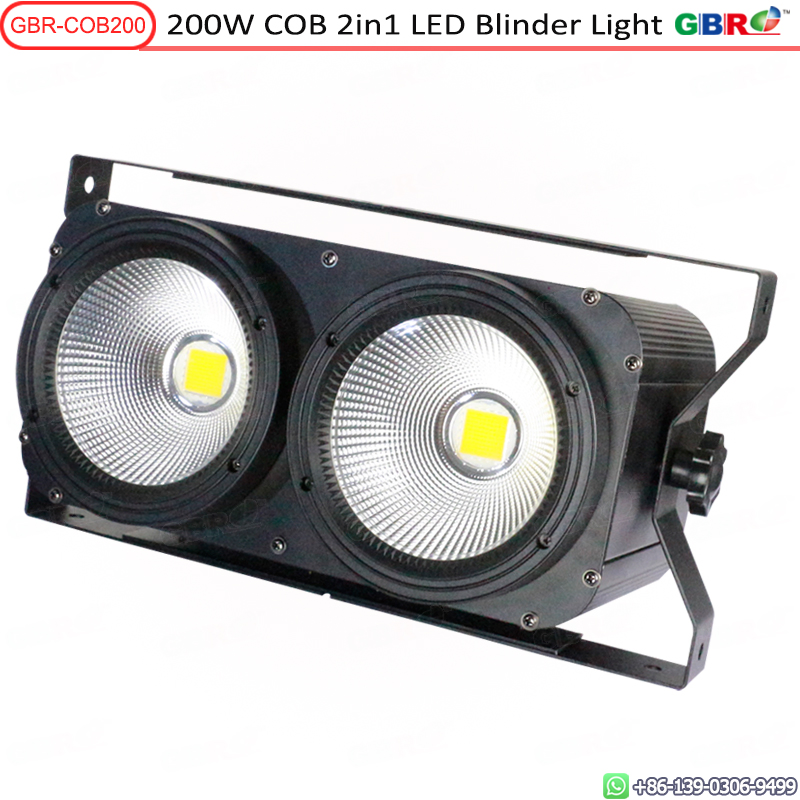 Gbr-COB200 2X100W COB 200W LED 2 Eyes LED Blinder Lights
