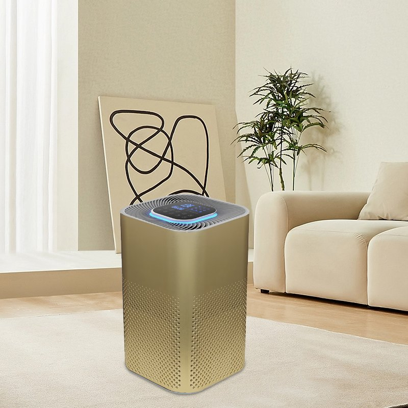 Multicolor LED Air Purifier Machine, 15W Mood Lighting and Aromatherapy Compatibility