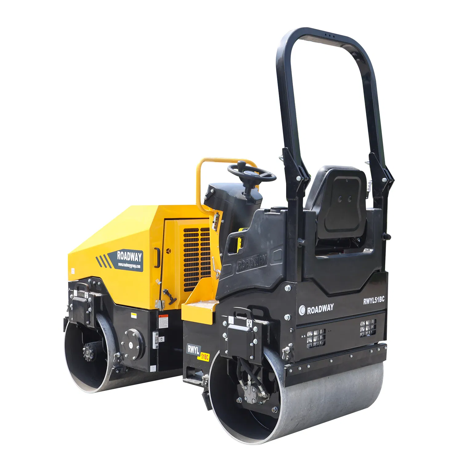 2 Ton Fully Danfoss Hydraulic Double Drum Vibratory Road Roller with CE