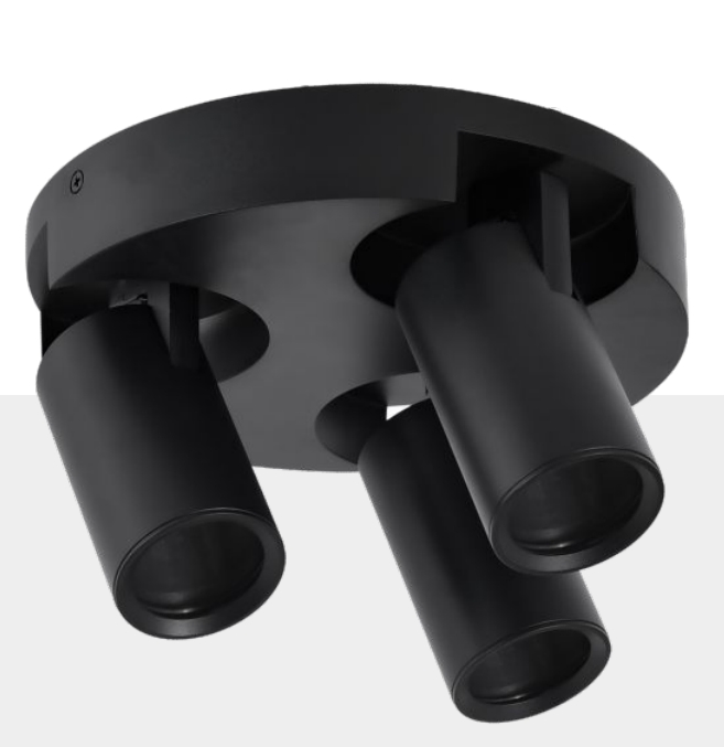 Premium Adjustable LED Ceiling Light Fixture for MR16 GU10 Bulbs