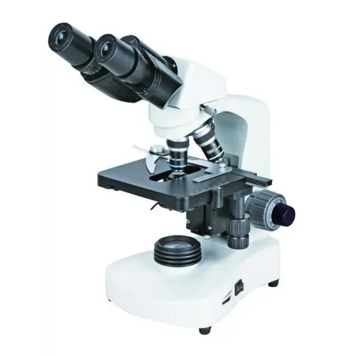 Medical Instrument Trinocular LED Illumination Biological Microscope with LCD Monitor