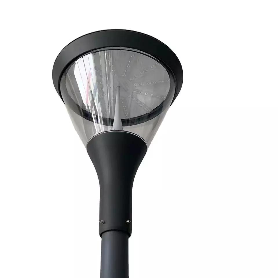 Die-Casting Aluminum LED Pole Top Light 30W 40W 50W 60W 70W Garden Lighting Pole Mounted Fixture Light