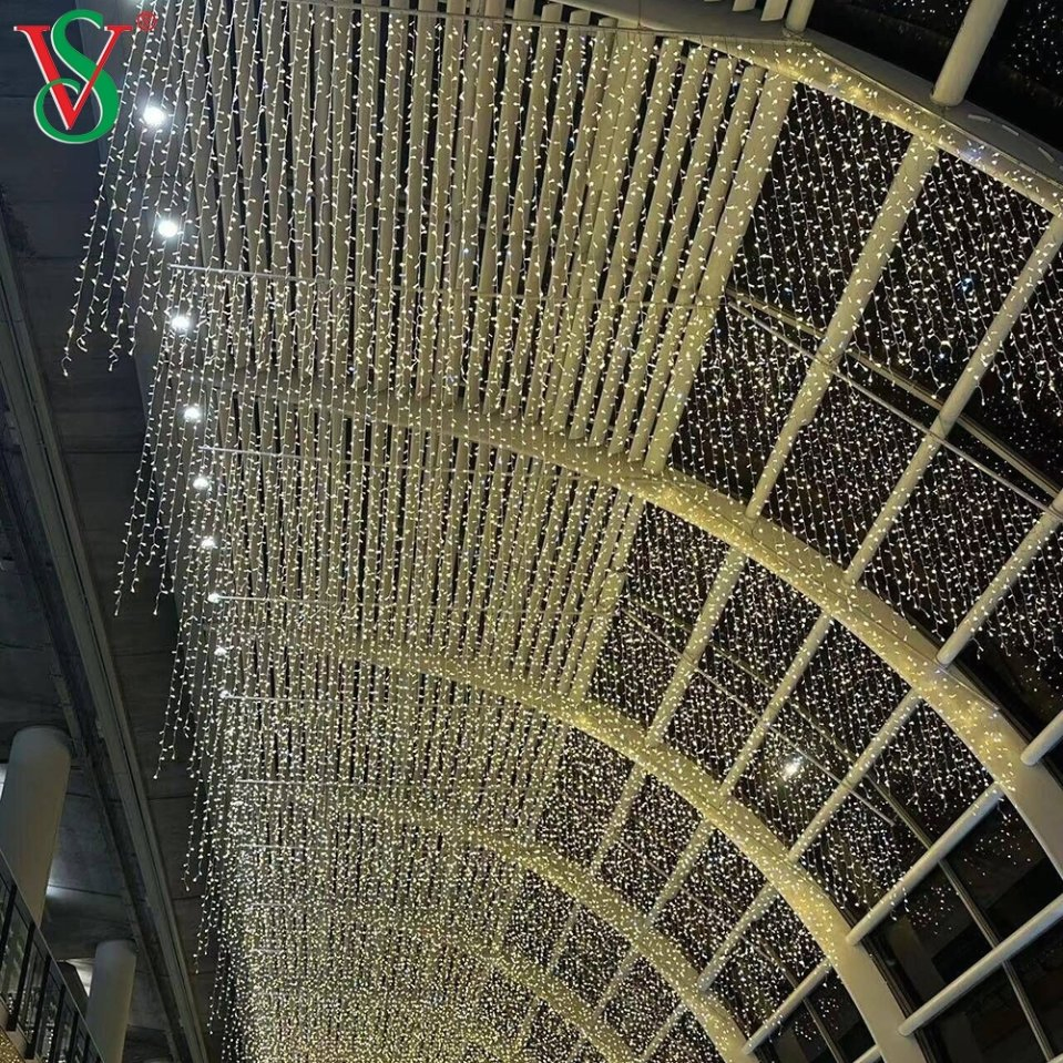 Multi-Layered Exquisite Craftsmanship LED Fairy Curtain String Lights for Bars