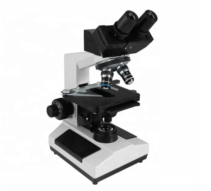 Biological Microscope with High Quality Achromatic Objectives and LED Lamp