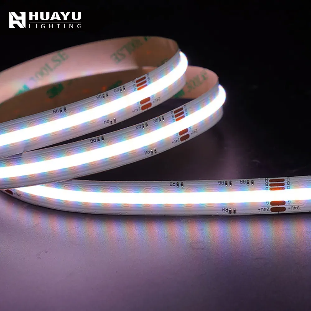 Advanced Ultra-Dense RGBW COB Tape - 784 LEDs/M, 12mm, 19W/M, High Lumen Efficacy, CRI 90, for Architectural COB Lighting