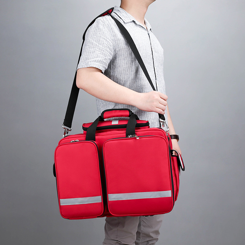 OEM First Aid Kit Portable Waterproof Emergency Medical Bag for Home Use