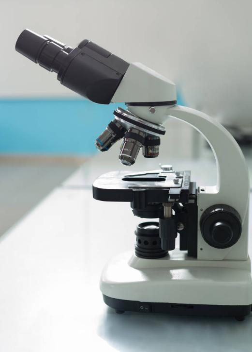 Medical Instrument Trinocular LED Illumination Biological Microscope with LCD Monitor