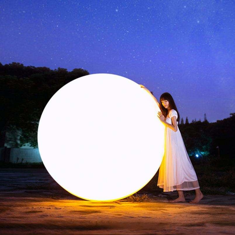 Remote Control LED Ball Light Floating Garden Outdoor Pool Colors Changing Landscape Sphere Floor Bar Mood Party Lighting