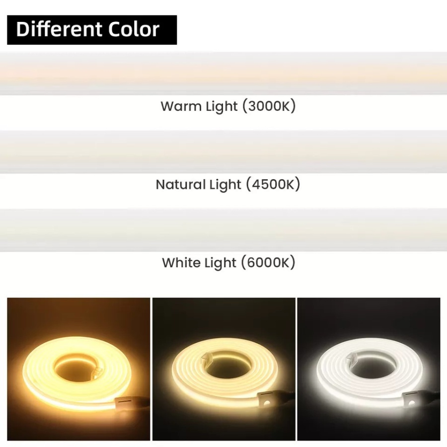 Retail Signage LED Lighting Solution 50cm Cuttable Milky Surface