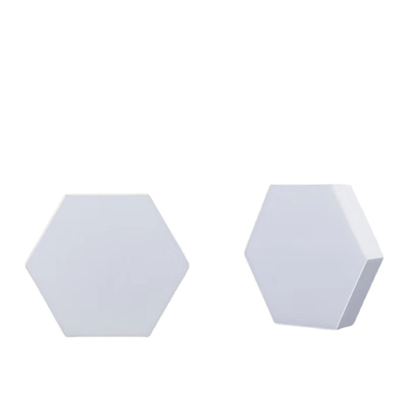 Innovative Hexagonal RGB LED Touch Sensor Wall Light