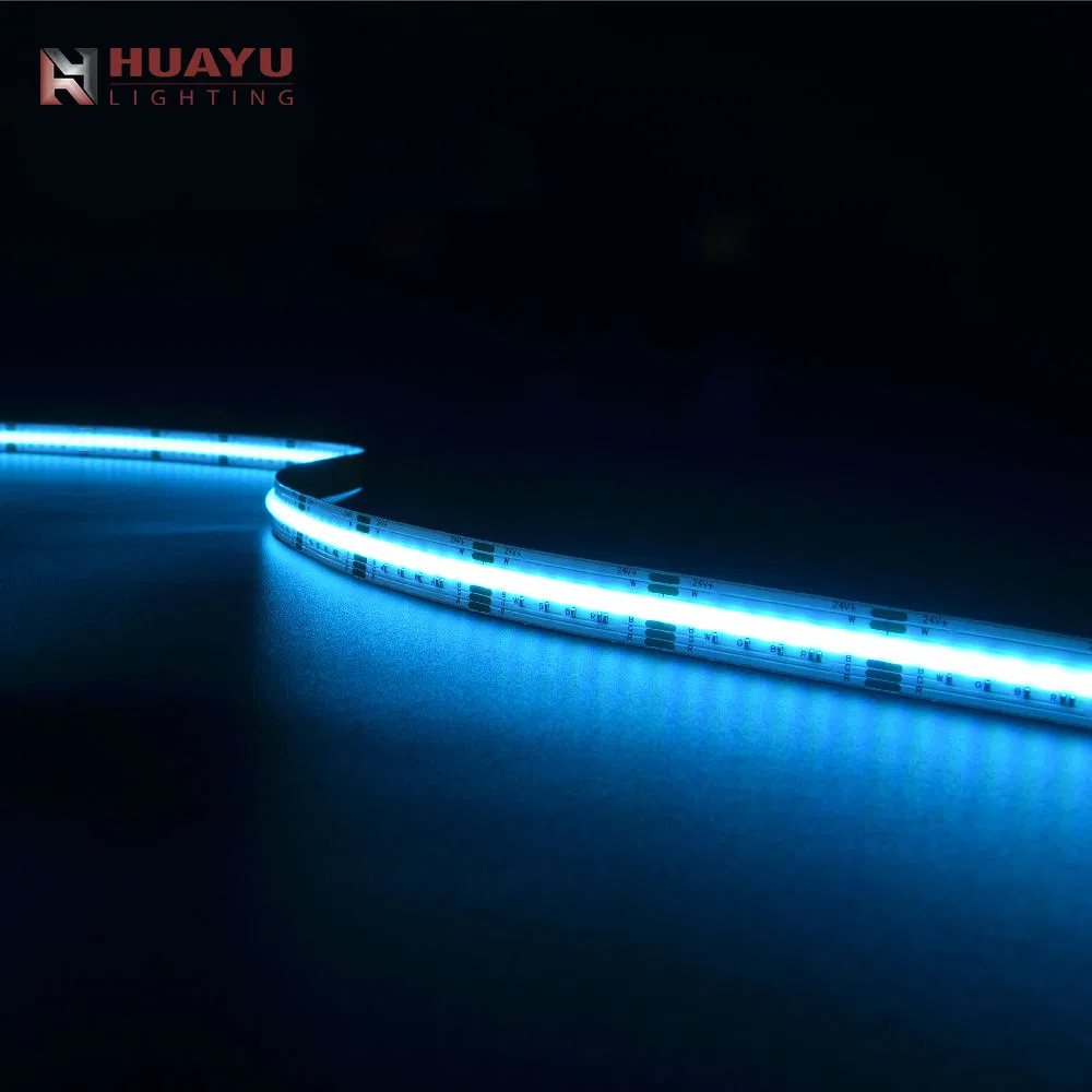 Flexible Bright COB 840d RGBW Monochrome Dual Color Temperature RGB Energy Saving Lighting LED Strip