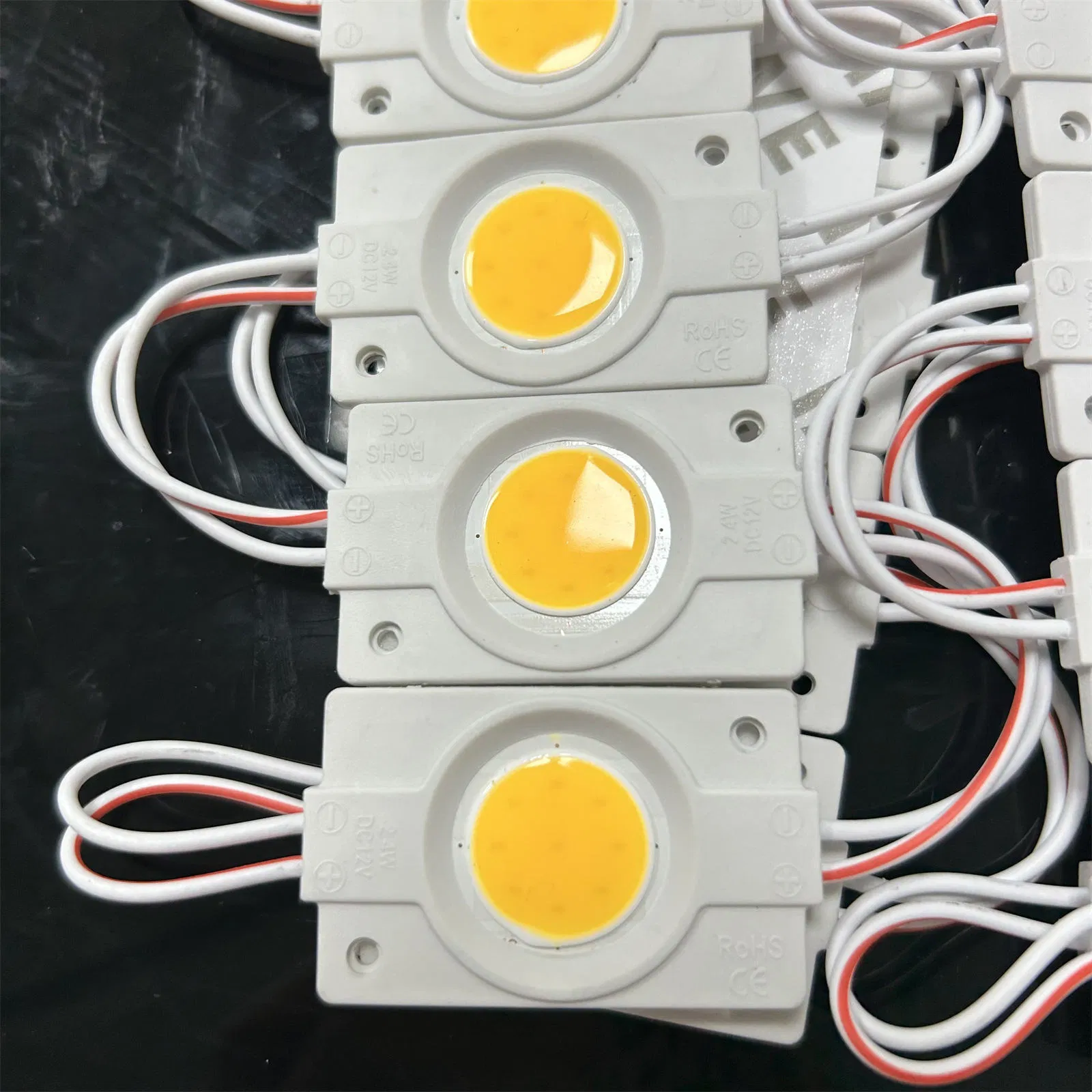 Classic Design COB LED Module Light 2.4watts 12V DC Outdoor IP65 White Red Yellow Blue Green Pink for Light Box Board Signs