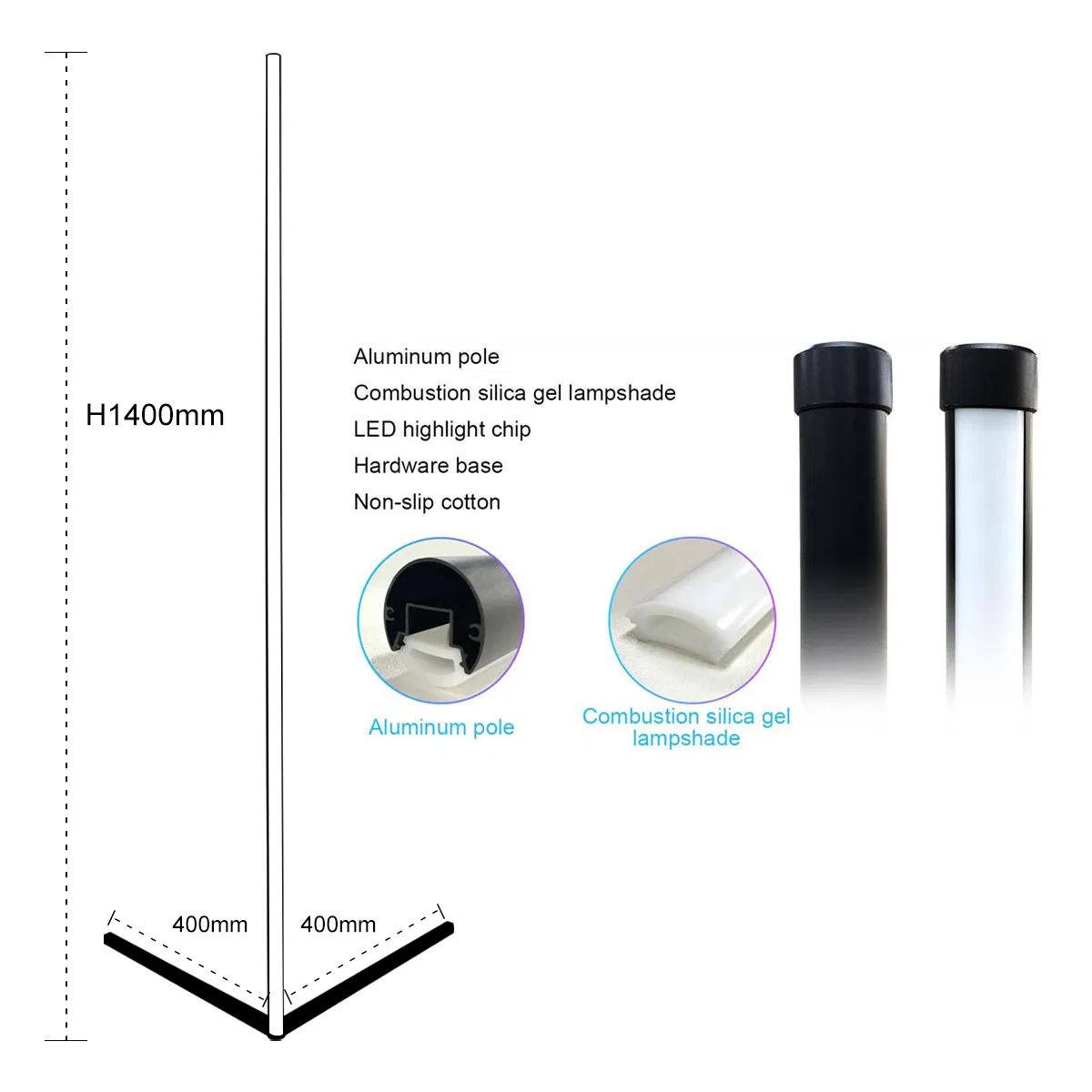 Corner Floor Lamp Color Changing Mood Lighting For Bedroom