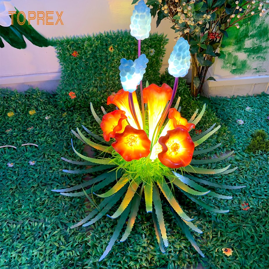 Toprex Fantasy Night-Blooming Cereus Decor Inspired Theme Parks and Immersive Nature Displays Lighting