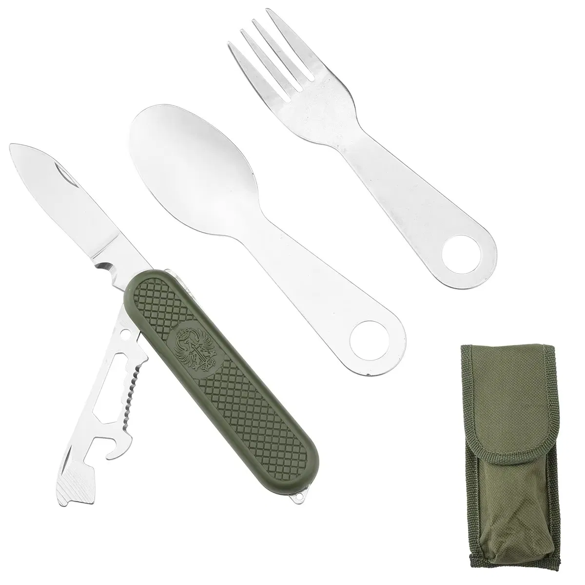 Foldable Cutlery Outdoor Camping Multifunctional Portable Outdoor Cutlery Kit