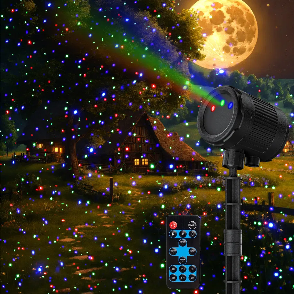 Outdoor Lawn Laser Light 5