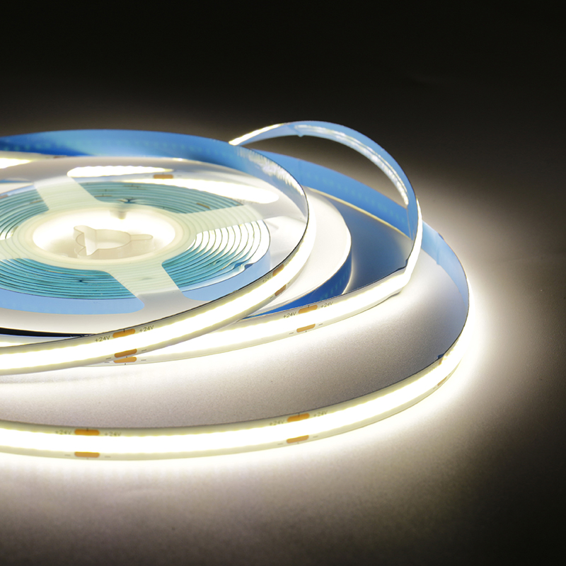 OEM ODM 2700K 3000K 4000K 5000K 6500K Dotless COB LED Light Strip with Flexible for Architectural Accent and Cove Lighting