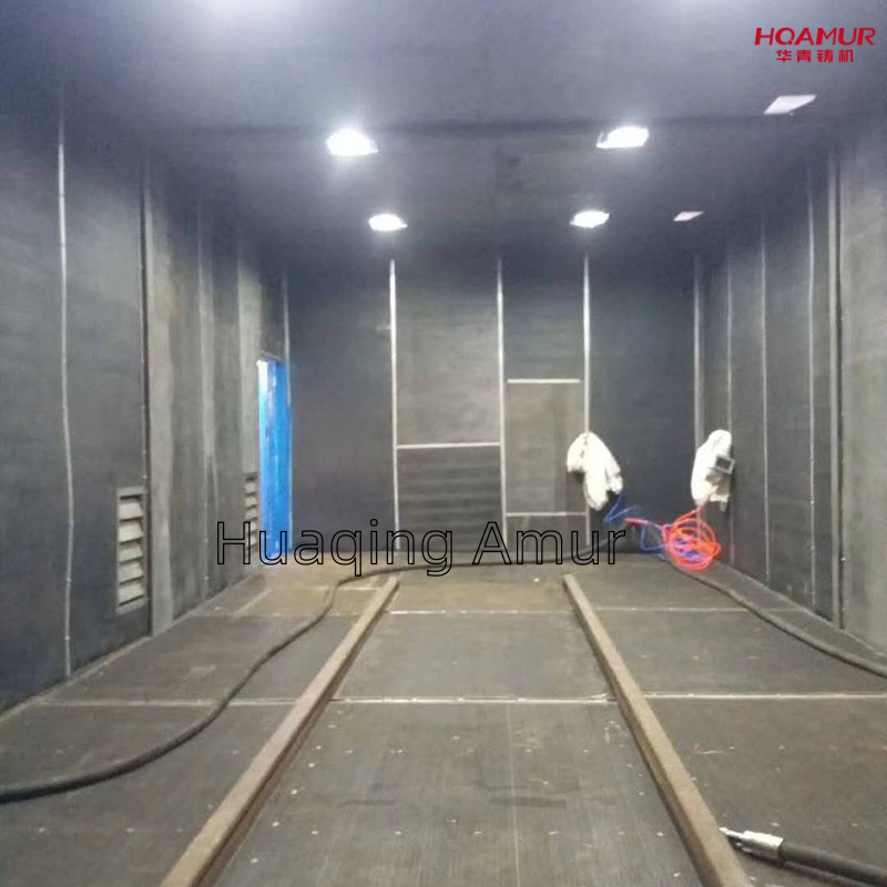 Efficient Air Blast with Q261 Sand Blasting Booth Design