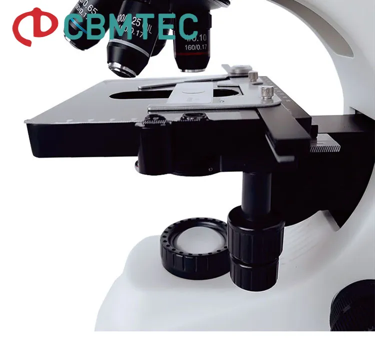 Trinocular Biological Microscope View 2