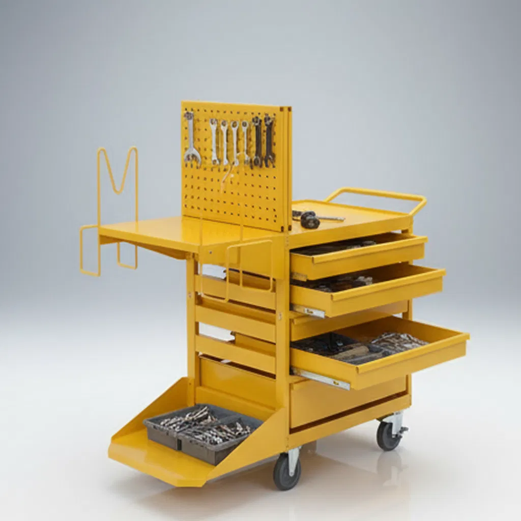 Minimalist Merchandising Fixture with Powder Coating for Retail Spaces